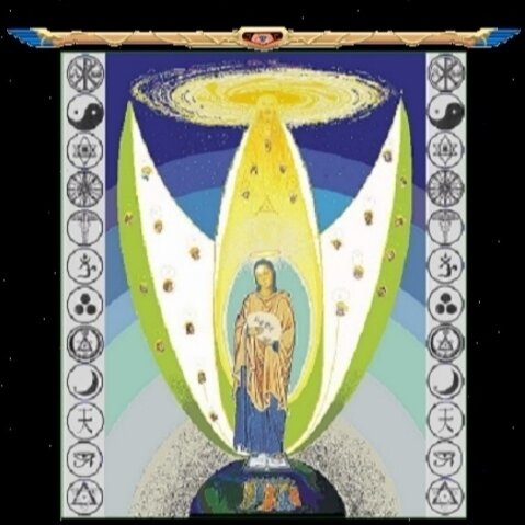  "Закононаставница.Единство мира, наук и религий". Икона-подарок Matrix Mira Jehova-Ire вместе  с Богом человечеству.