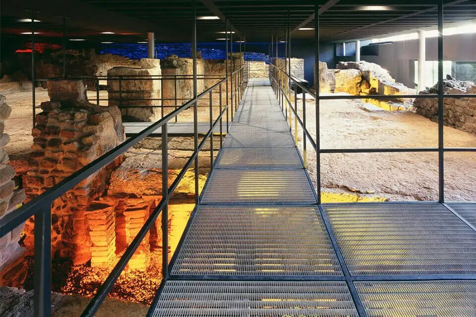 Руины римских бань в Баден-Бадене