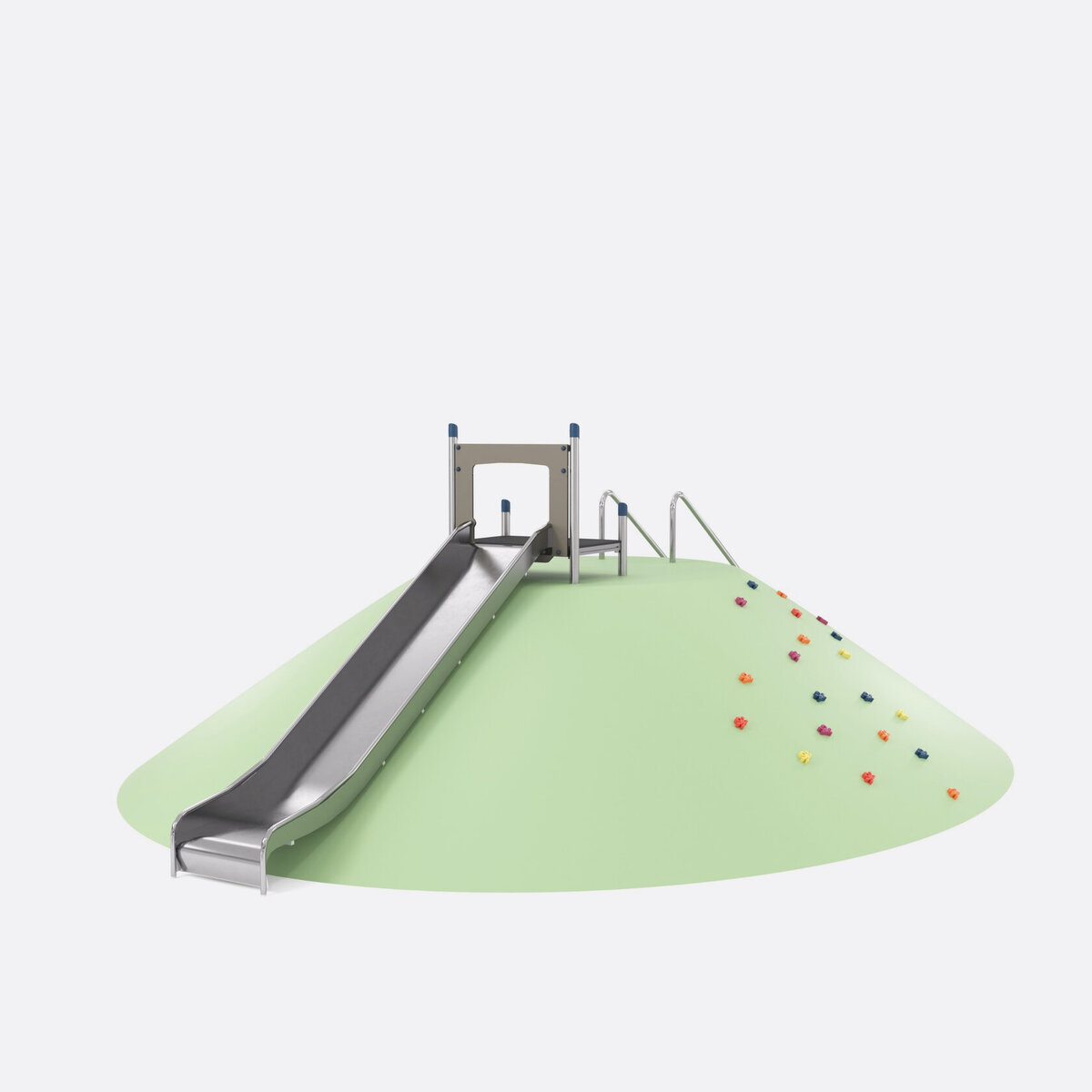 Геопластика с горкой