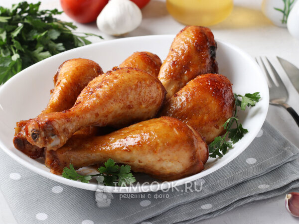 Вторые блюда из куриных голеней - рецепты с фото
