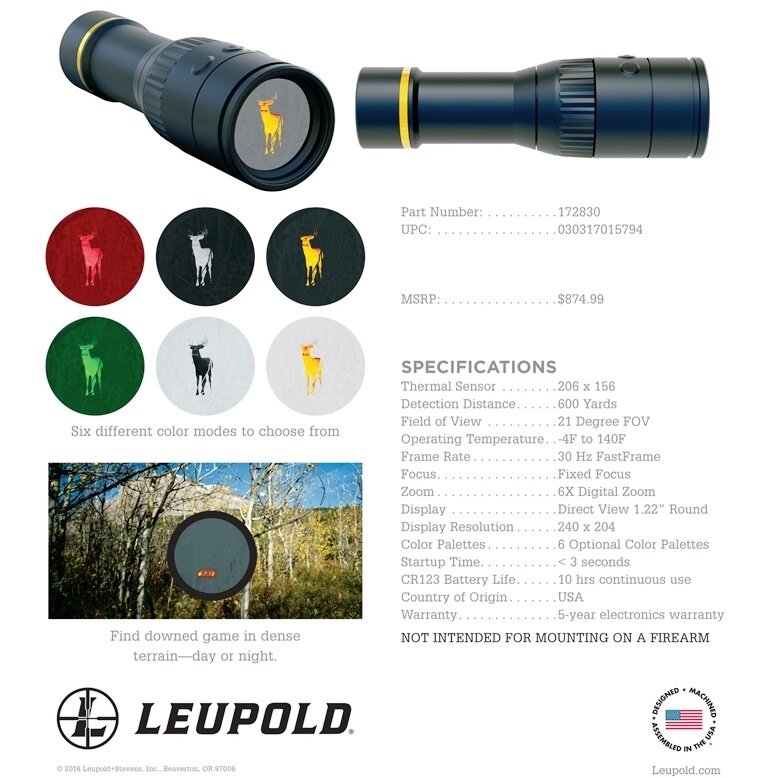 Характеристики Leupold