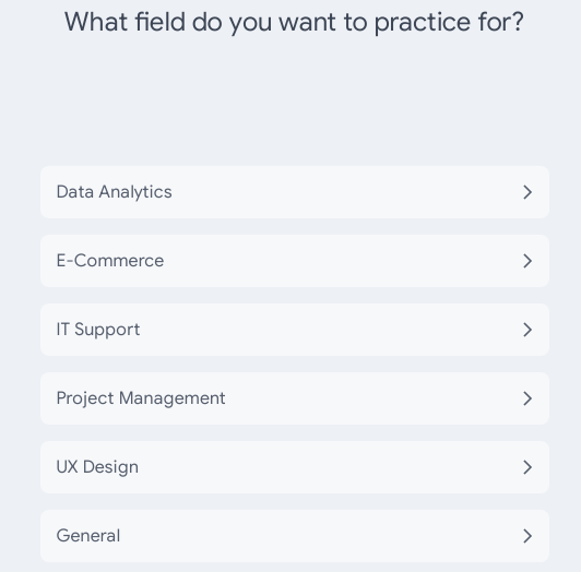 Выбор сферы IT для практики