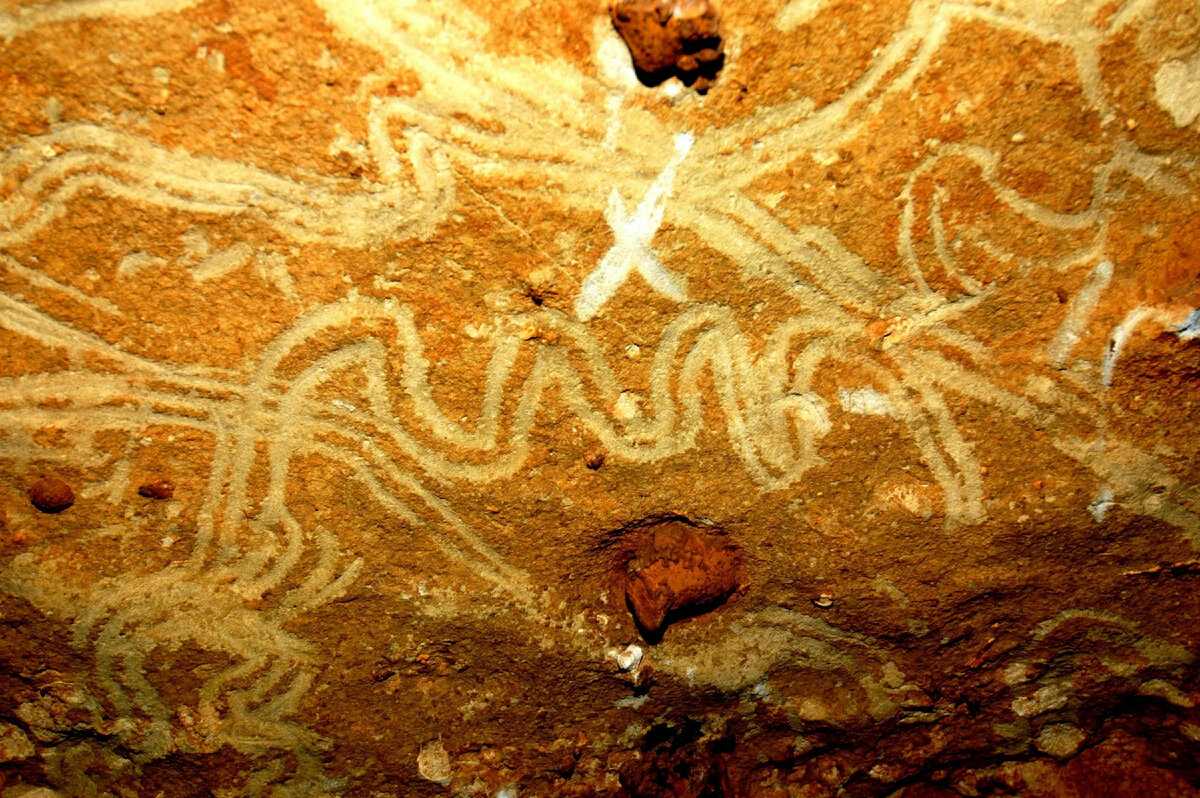 Наскальная живопись пещеры Руффиньяк