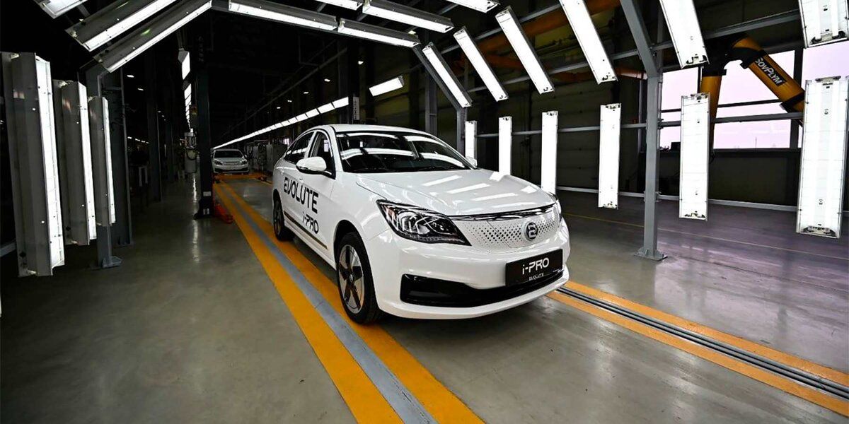 Запуск производства электромобилей Evolute, изображение:  пресс-релиз evolute.ru