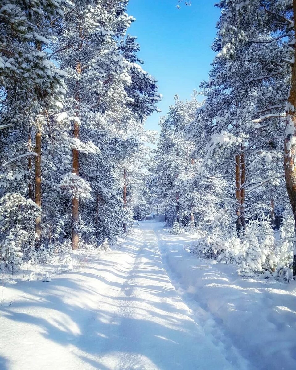 Зима.