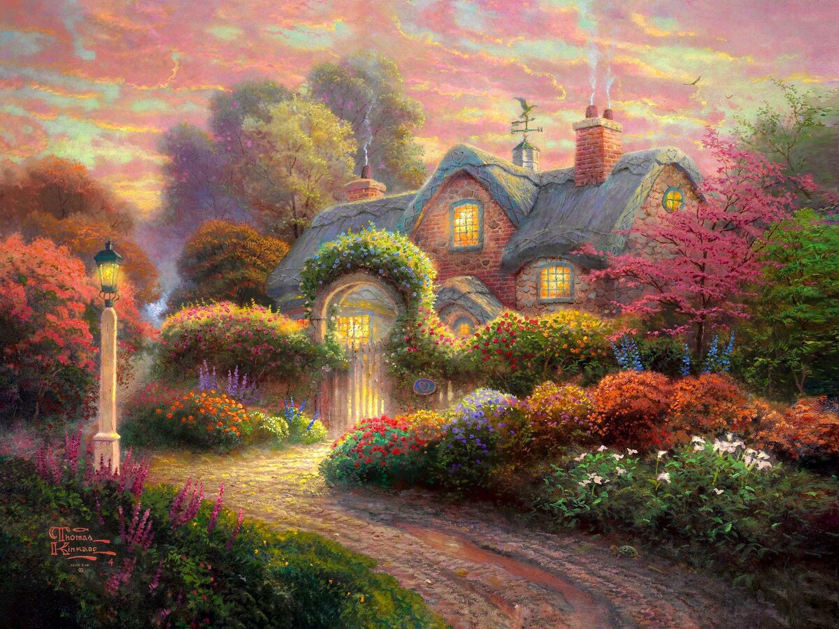 Картина Томаса Кинкейда (Thomas Kinkade)