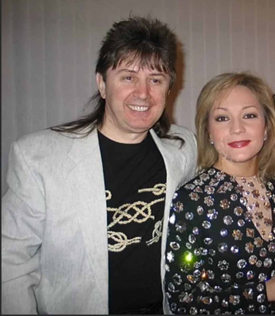 Татьяна Буланова с первым мужем. Фото: vk.com