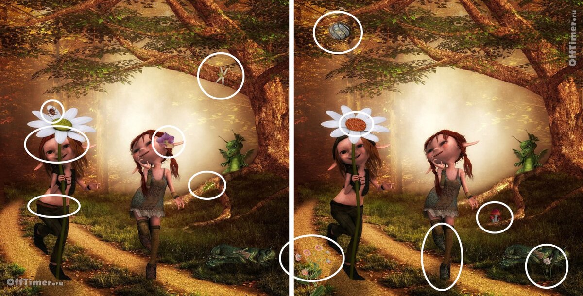 Возможно помучиться пришлось с шапкой левой эльфийки и с башмачками правой, остальное все видно сразу!