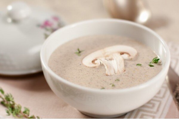 #46 КРЕМ-СУП ИЗ ШАМПИНЬОНОВ (cream-soup with mushrooms) — Video