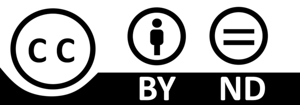 Это произведение доступно по лицензии Creative Commons «Attribution-NoDerivatives» («Атрибуция — Без производных произведений») 4.0 Всемирная.
