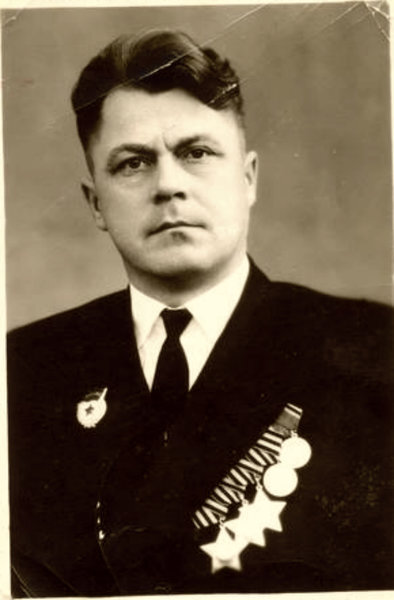 Полный кавалер ордена Славы Тепцов Константин Иванович. 1966 г.