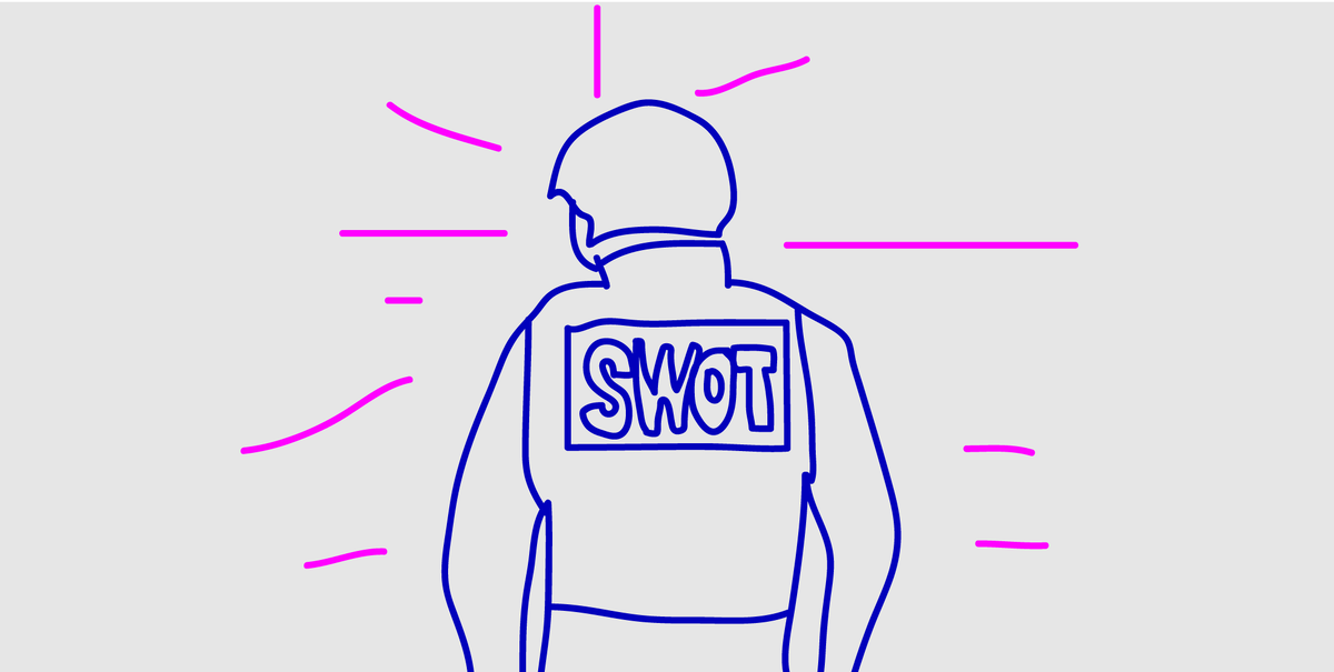 боец SWOT-анализа на страже вашей компании