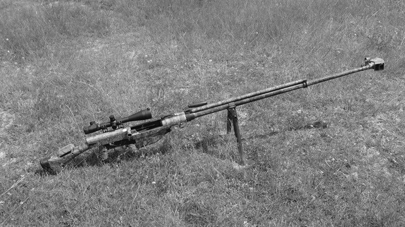 Примерно такое снайперское  ружье сделал "попаданец" Лисов
