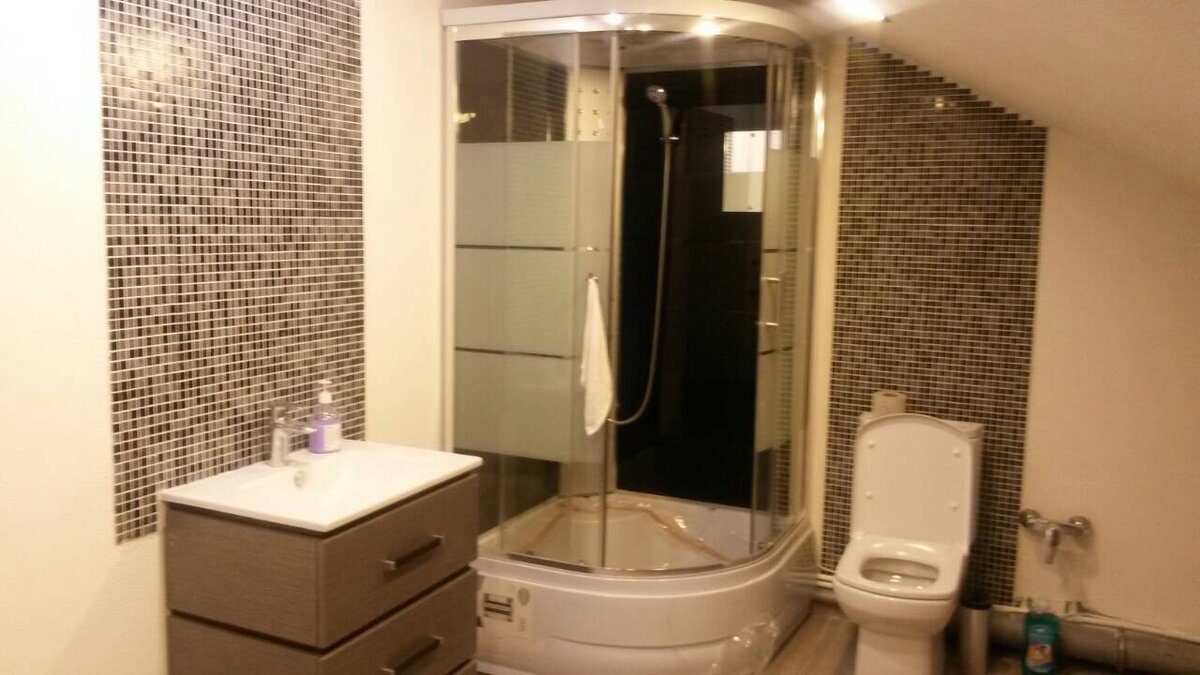 Ванная комната в мансарде • PROремонт: всё про ремонт и обустройство жилья