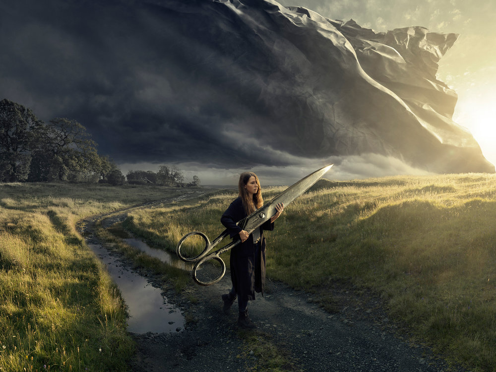 Cutting dawn - Erik Johansson