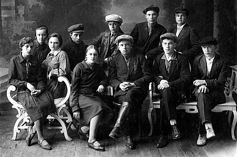 Учащиеся вологодского ФЗУ, 1933 год.