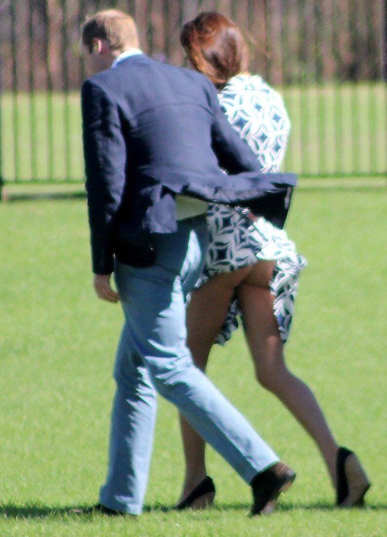 Kate middleton bare butt