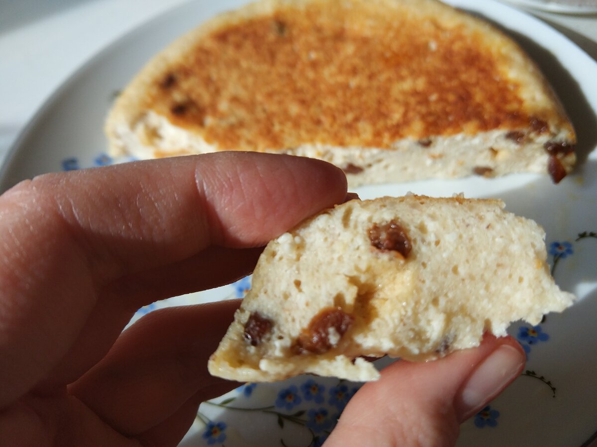 Творожная запеканка с мукой из зелёной гречки🌱 в мультиварке | Легкая  выпечка - легко! | Дзен