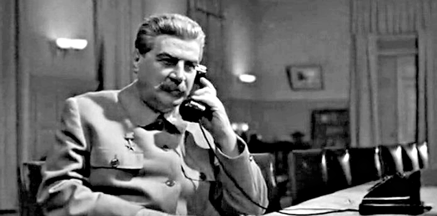 Товарищ Сталин в исполнении заслуженного артиста СССР Дикого