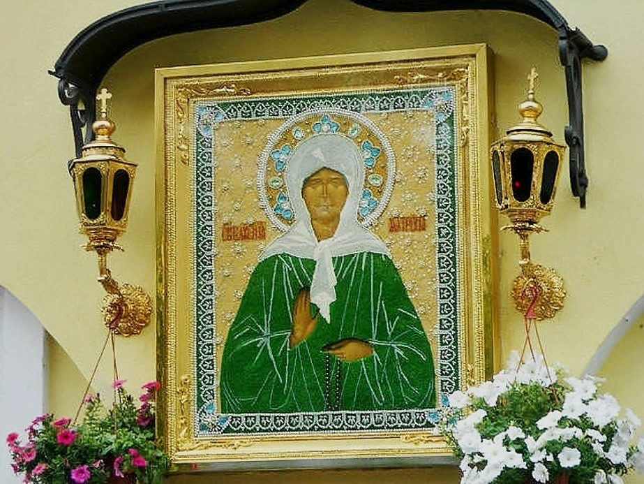 Икона матрона в москве