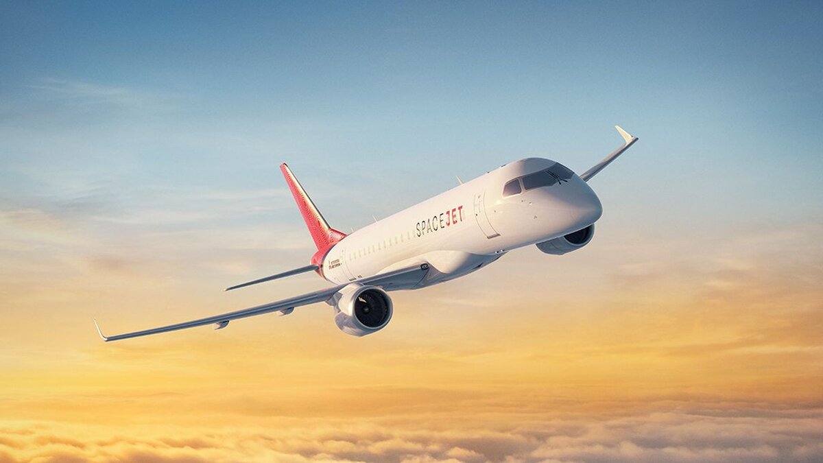 SpaceJet M100, рендер с сайта производителя