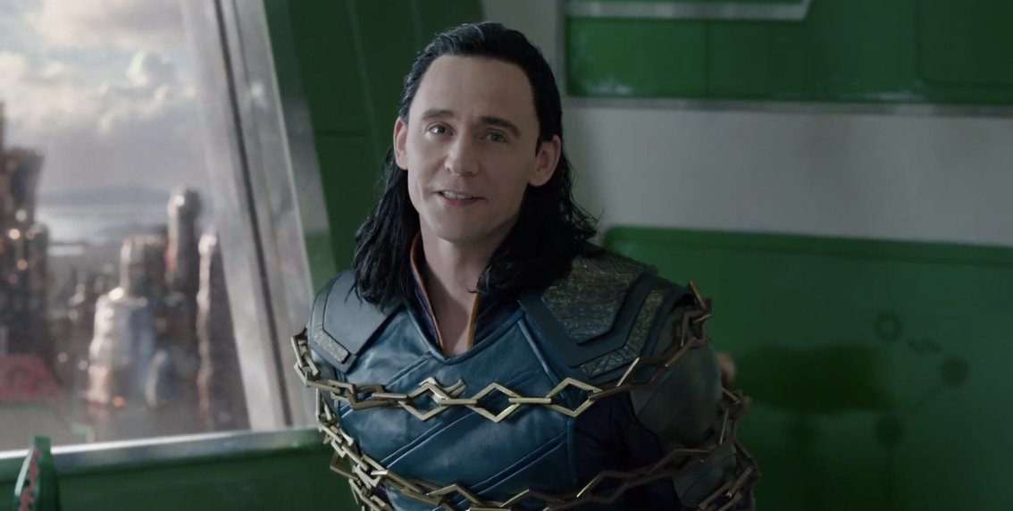 Локи в фильме "Тор: Рагнарек" (2017)