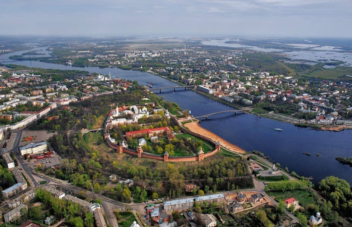 Великий Новгород особенно прекрасен летом
