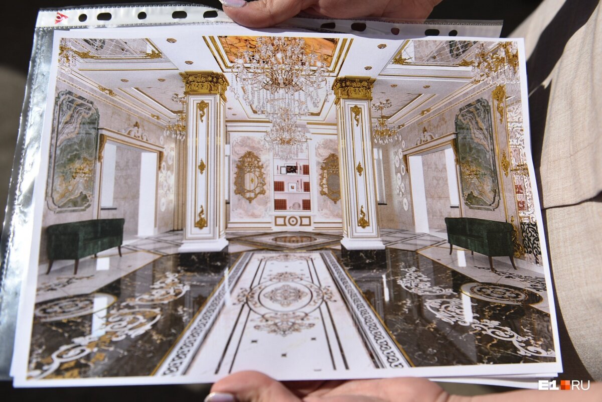 Проект школьной столовой. Фото с сайта Е1 ru