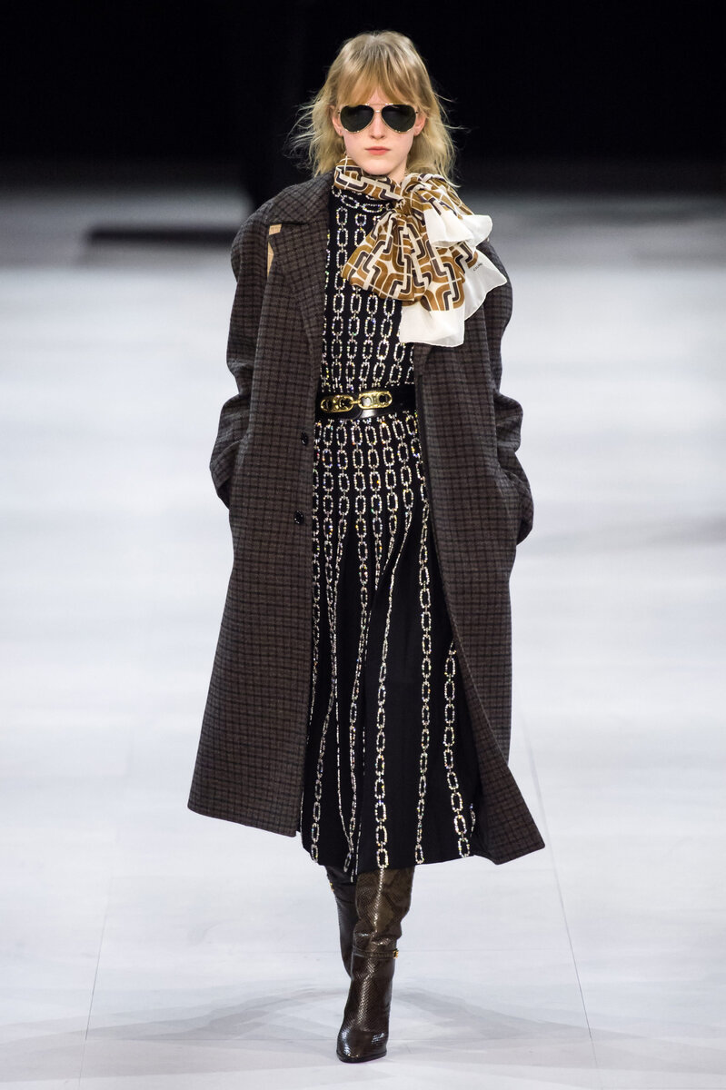 Пальто с показов Celine, Mulberry, Max Mara, осень-зима 2019-2020