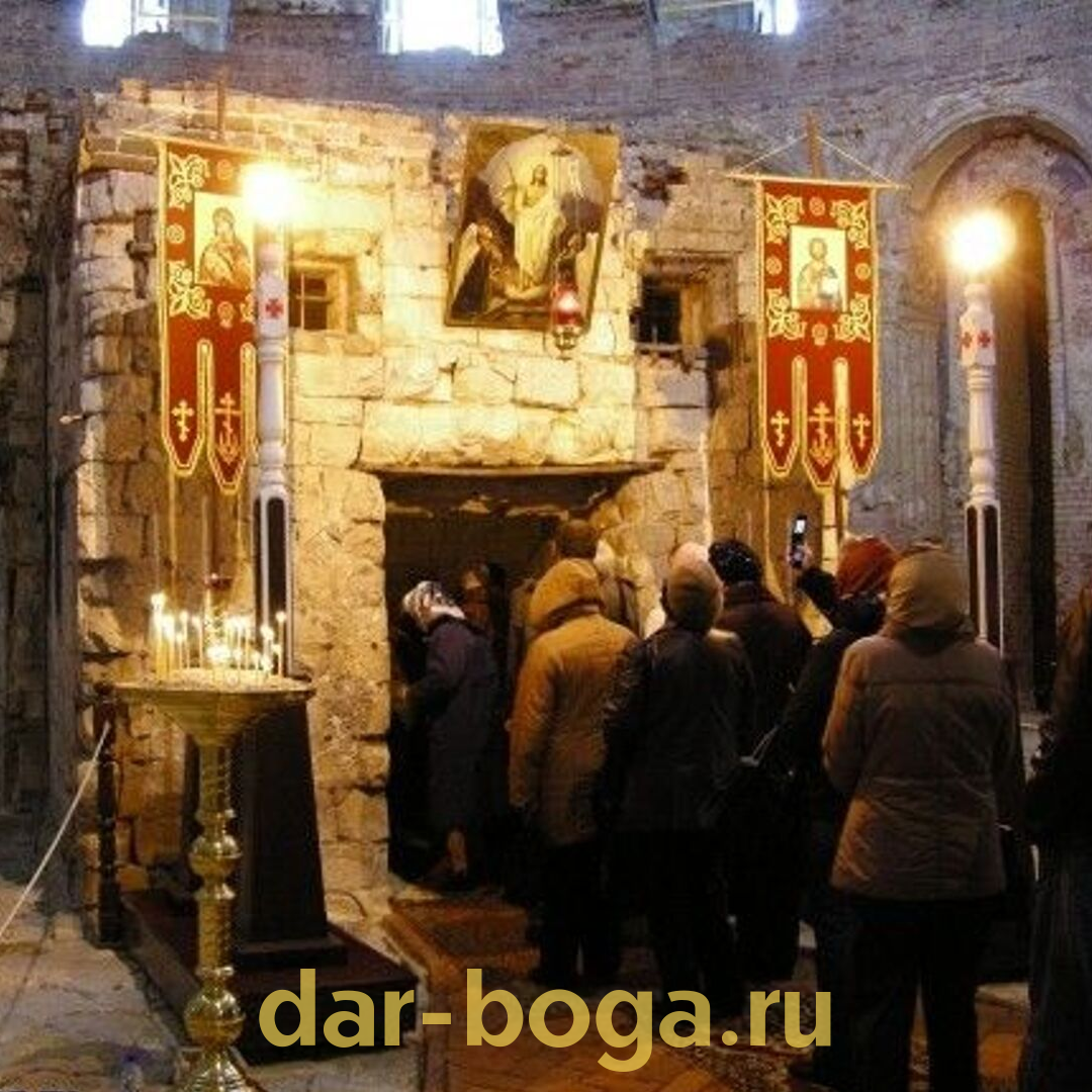 Так понимают христиане гроб Христа