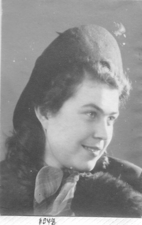 Ида Волкова 1948 год