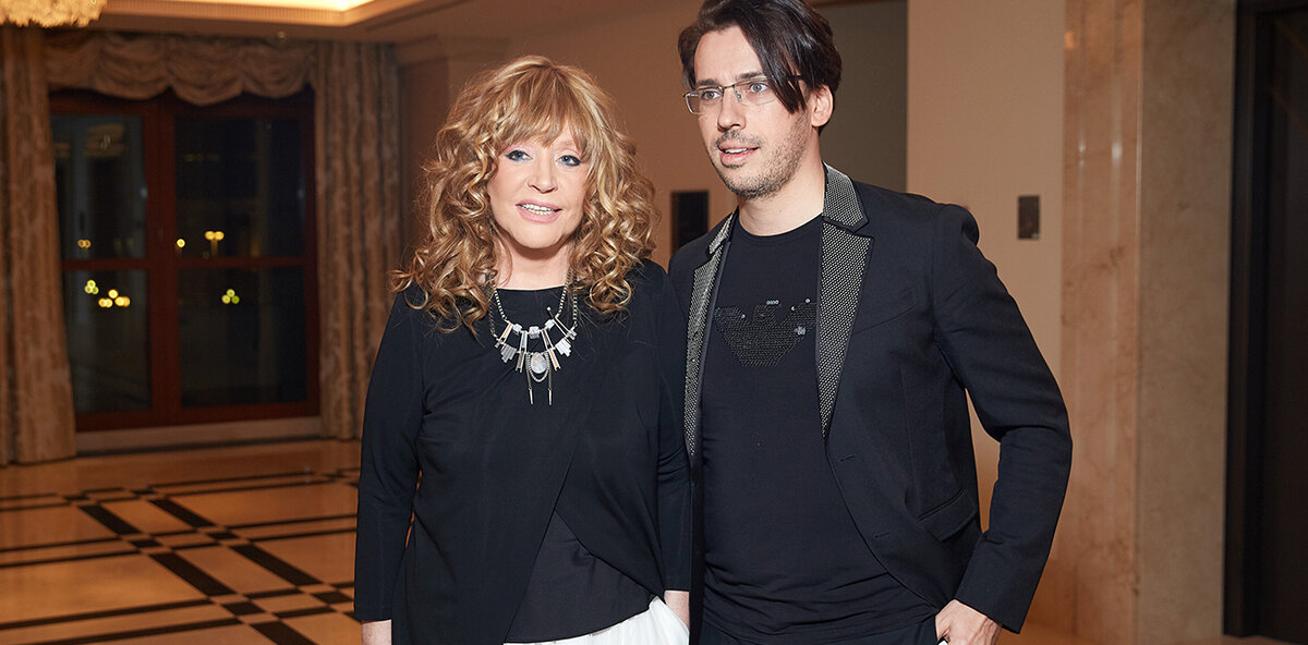 Алла Борисовна и Максим Галкин