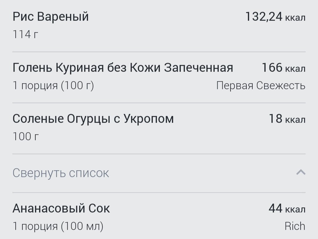 Меню на 5 дней рабочей недели. 1400-1800 калорий. Худеем дома