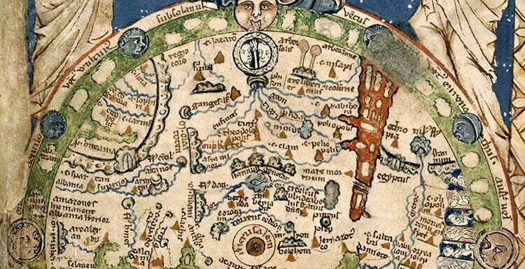 Карта Фра-Мауро. Источник: Яндекс.Картинки