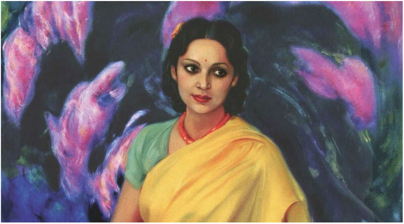 Девика Рани Рерих (1946) художника Святослава Рериха - Государственный музей Востока в Москве - https://clck.ru/SL4SA