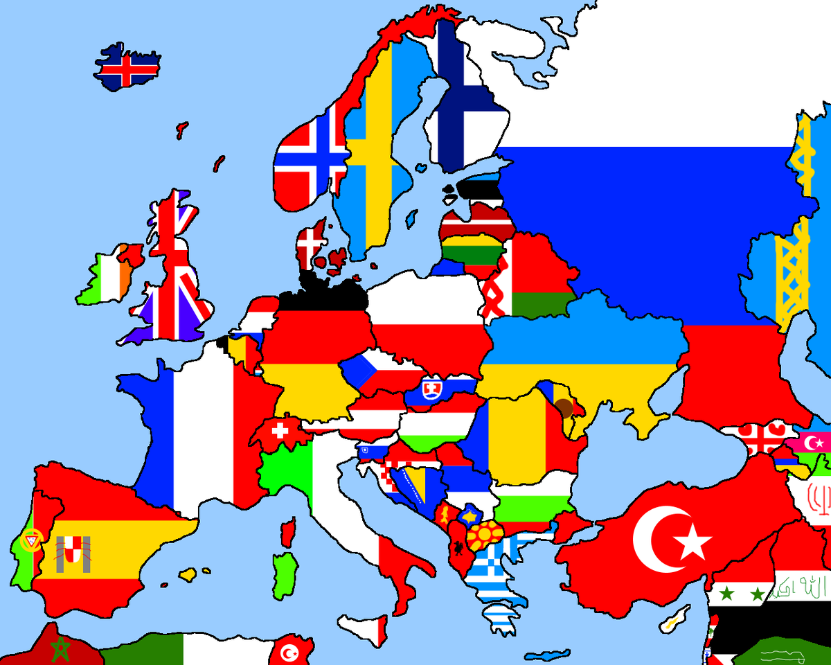 Europa 1 2. Карта государств Европы. Территория Европы. Карта Европы со странами. Карта Европы с флагами.