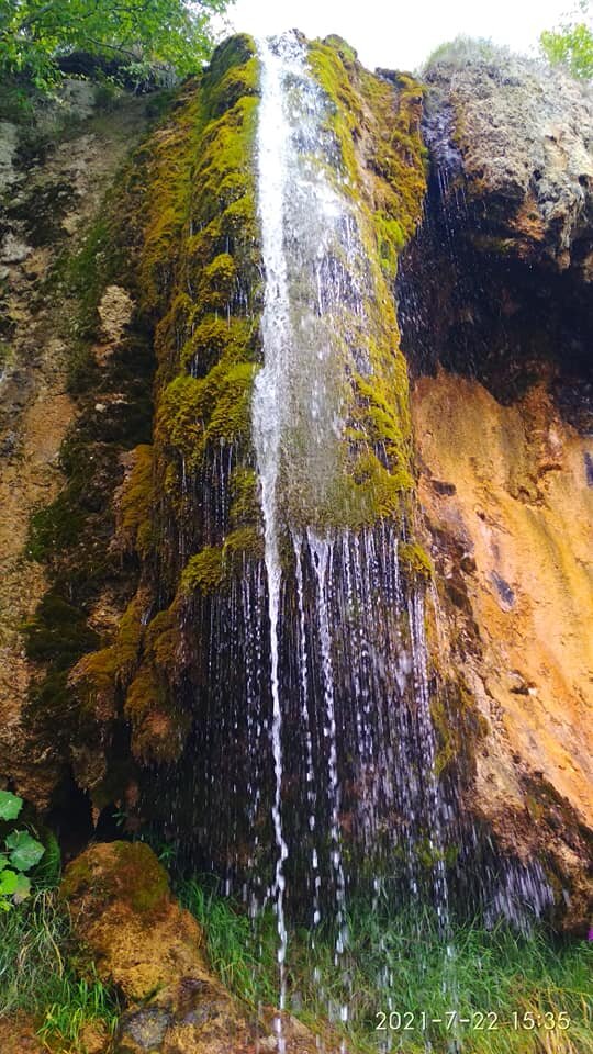 водопад на инзере