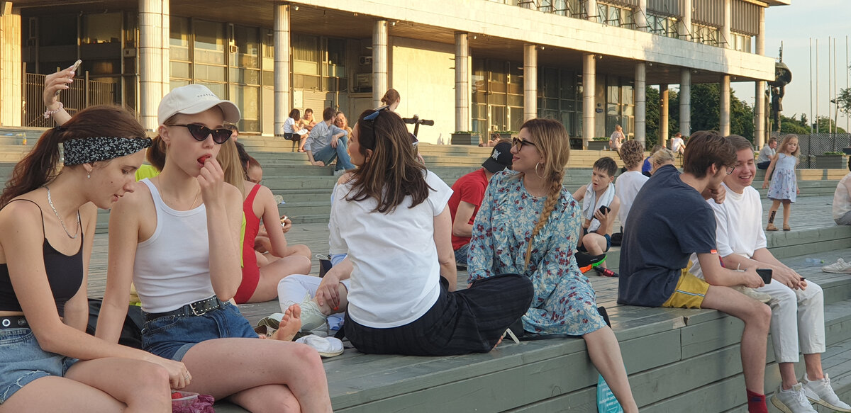 Москва, парк Горького (Лето 2021г., авторское фото)