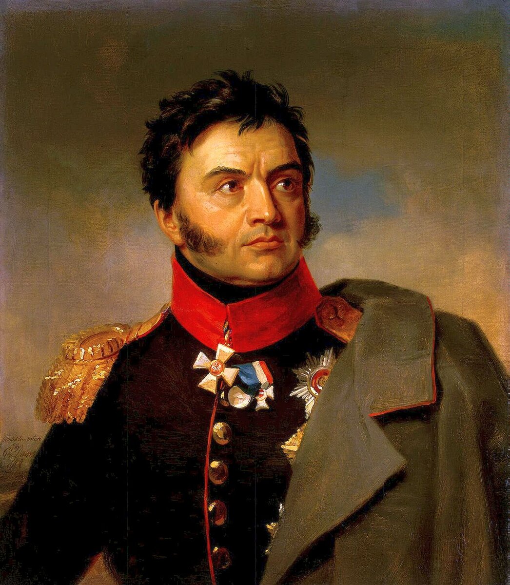 Генерал от кавалерии Николай Николаевич Раевский. Художник Джордж Доу. Источник изображения wikimedia.commons