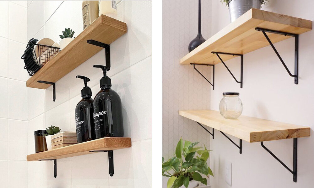 Полкодержатели AKS в стиле LOFT