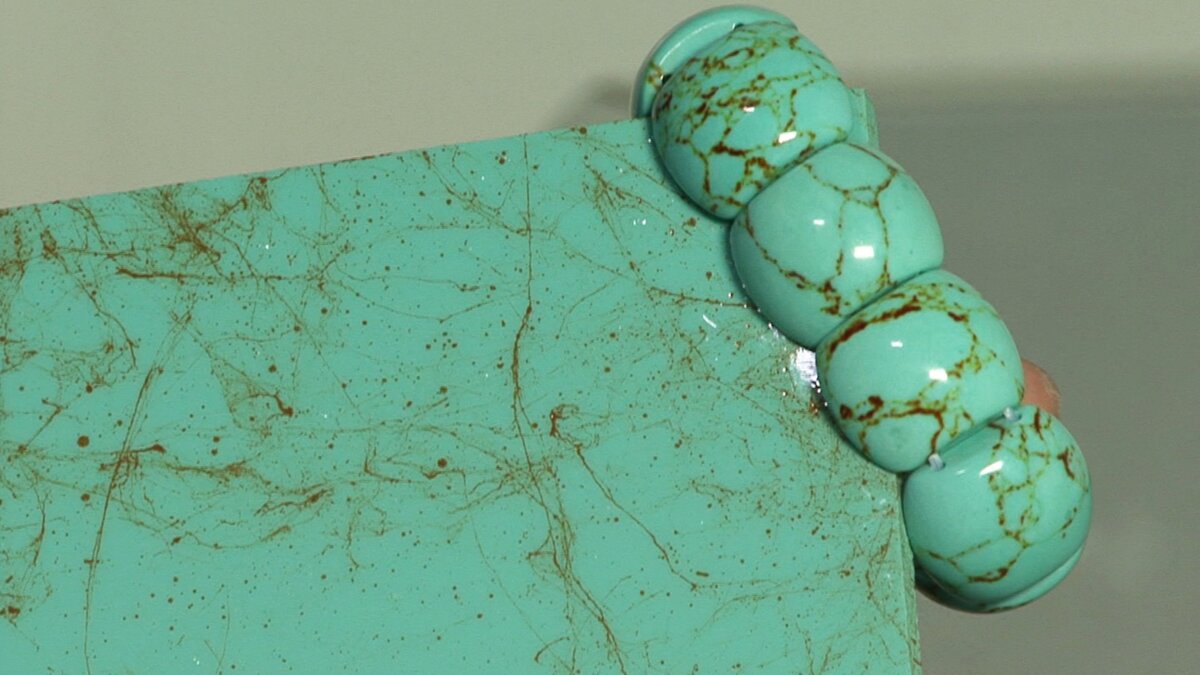 Эффект бирюзы на МДФ