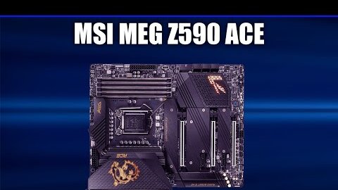 Материнская плата MSI MEG Z590 ACE