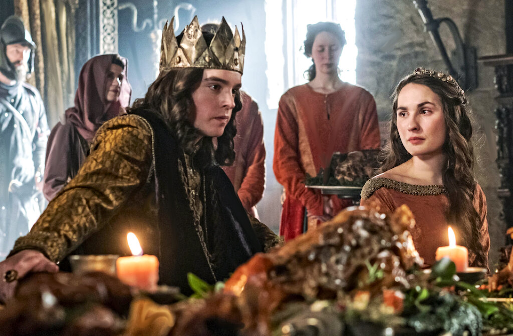 Юный король Уэссекса Арльфред Великий, будущий король единой Англии. Кадр сериала "Викинги" (канал Histori).