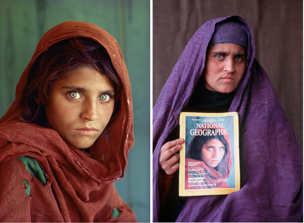 Девочка с обложки National Geographic спустя 30 лет