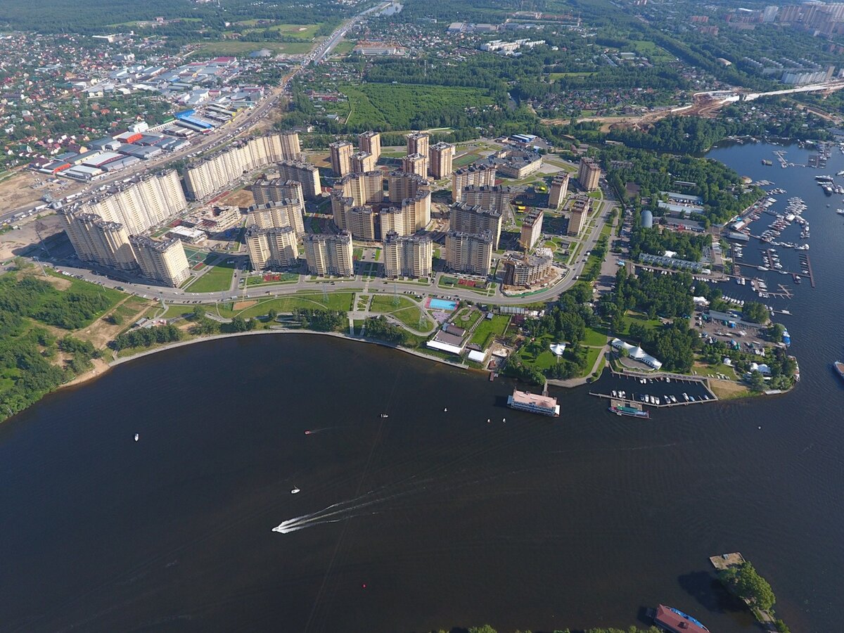 московские водники набережная