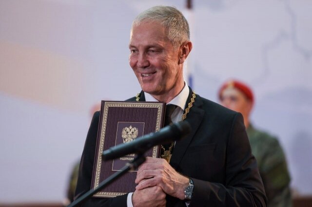    Владимир Сальдо, назначение губернатором Херсонской области. Фото: Telegram-канал Владимира Сальдо