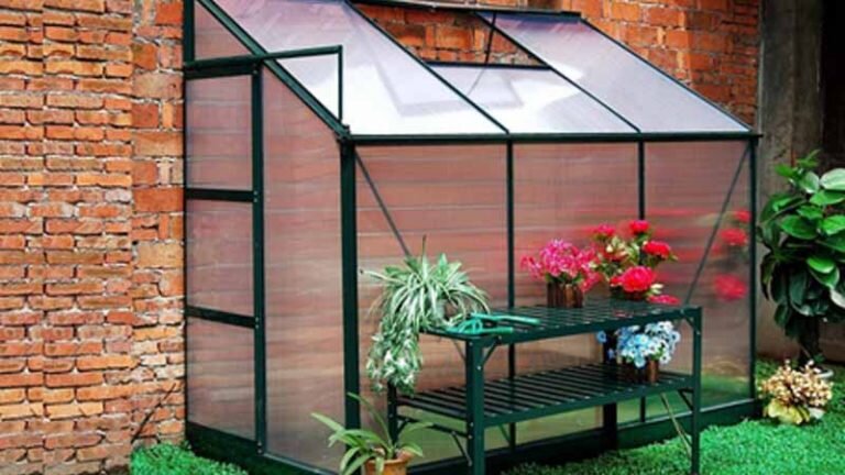 Односкатная теплица