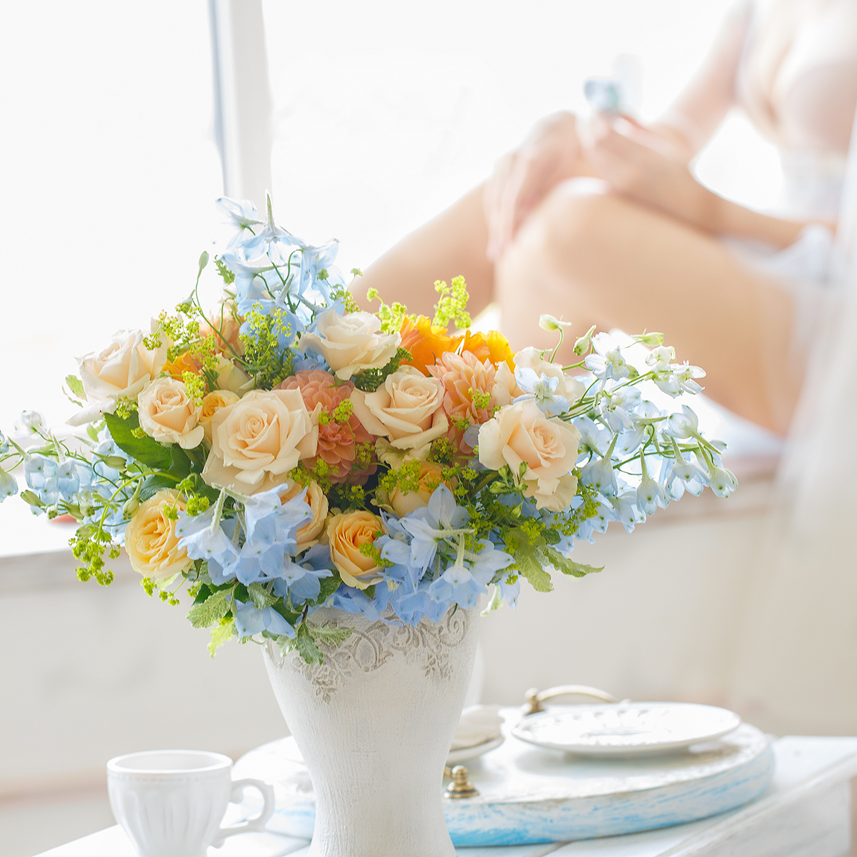 Свадебное утро можно начинатькрасиво и без суеты 