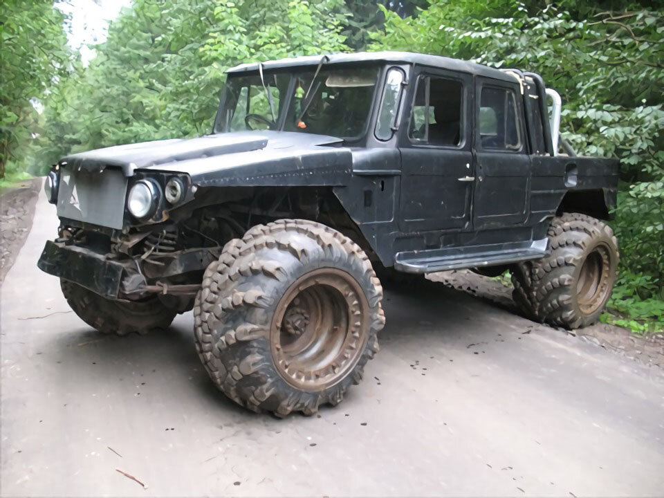 Нива на базе ГАЗ 66
