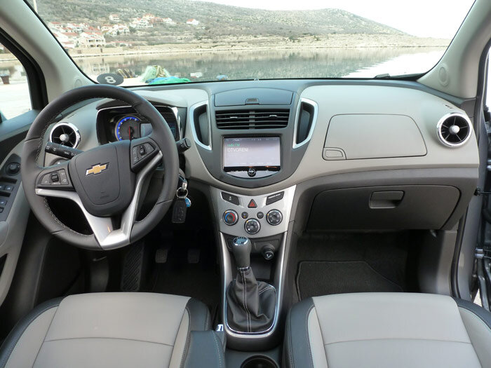 Интерьер chevrolet tracker